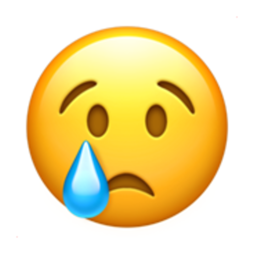 😢 Emoji Domain iOS rendering