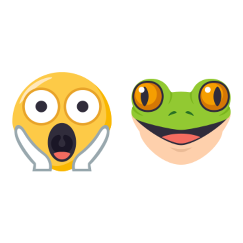 😱🐸 Emoji Domain EmojiOne rendering