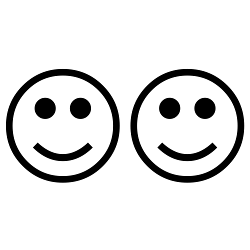 🙂🙂 Emoji Domain black and white Symbola rendering
