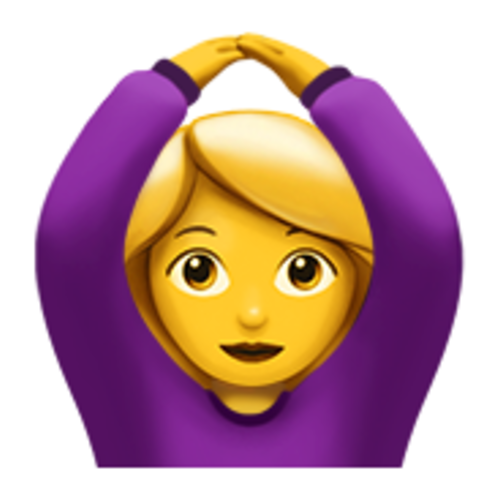 🙆‍♀ Emoji Domain iOS rendering