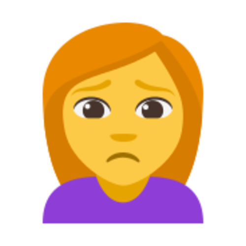 🙍‍♀ Emoji Domain EmojiOne rendering