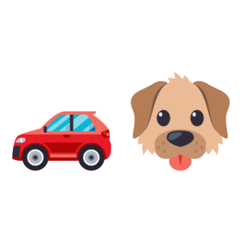 🚗🐶 Emoji Domain EmojiOne rendering