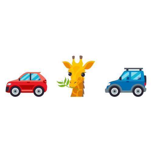 🚗🦒🚙 Emoji Domain EmojiOne rendering