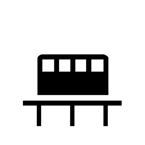 🚝 Emoji Domain black and white Symbola rendering