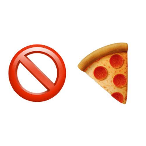 🚫🍕 Emoji Domain iOS rendering
