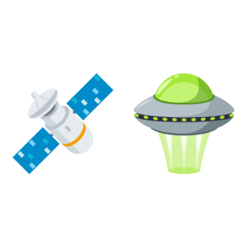 🛰🛸 Emoji Domain EmojiOne rendering