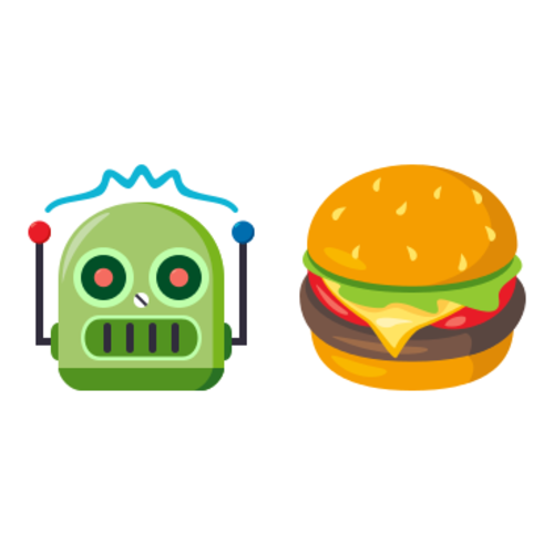 🤖🍔 Emoji Domain EmojiOne rendering