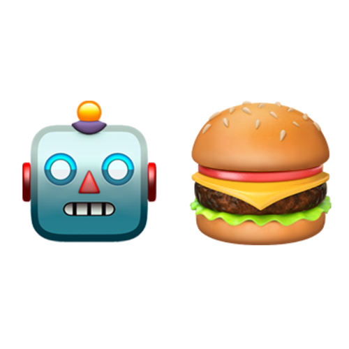 🤖🍔 Emoji Domain iOS rendering