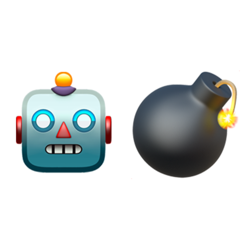 🤖💣 Emoji Domain iOS rendering