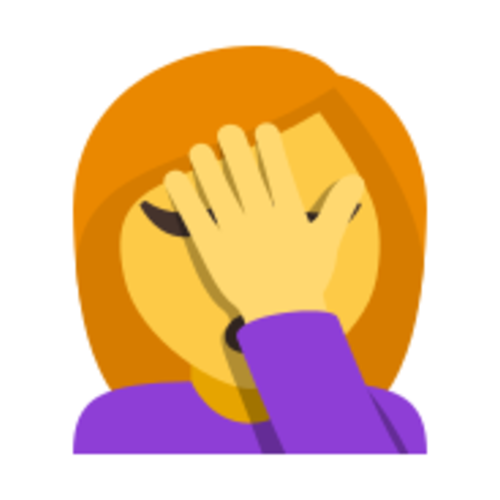 🤦‍♀ Emoji Domain EmojiOne rendering