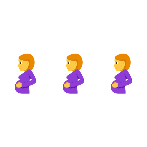 🤰🤰🤰 Emoji Domain EmojiOne rendering