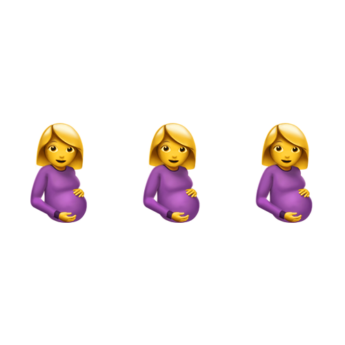 🤰🤰🤰 Emoji Domain iOS rendering