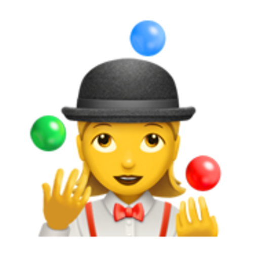 🤹‍♀ Emoji Domain iOS rendering