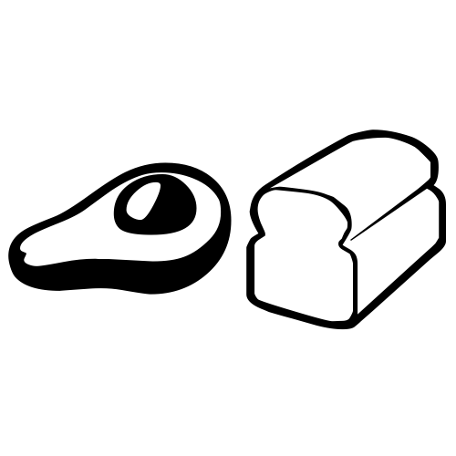 🥑🍞 Emoji Domain black and white Symbola rendering