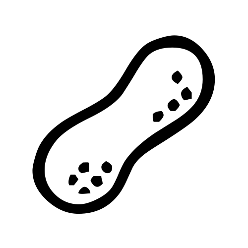 🥜 Emoji Domain black and white Symbola rendering