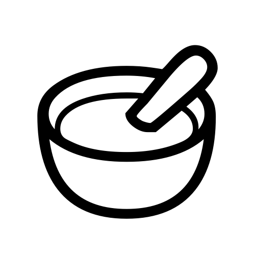 🥣 Emoji Domain black and white Symbola rendering