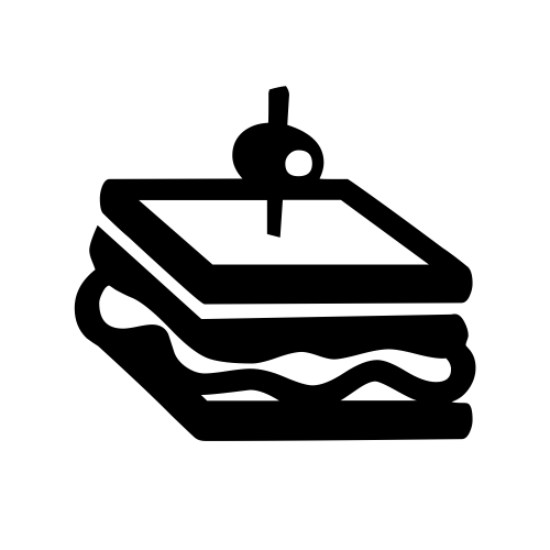 🥪 Emoji Domain black and white Symbola rendering