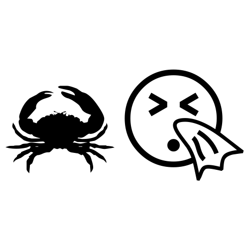 i ️.ws: 🦀🤧 Emoji Domain IS AVAILABLE ( CRAB, SNEEZING FACE)