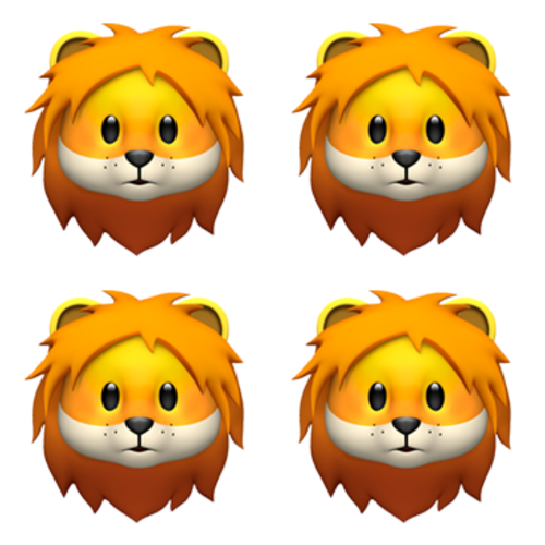 🦁🦁🦁🦁 Emoji Domain iOS rendering