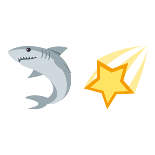 🦈🌠 Emoji Domain EmojiOne rendering