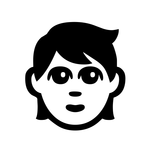 🧑 Emoji Domain black and white Symbola rendering