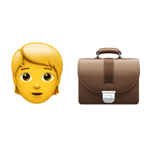 🧑‍💼 Emoji Domain iOS rendering