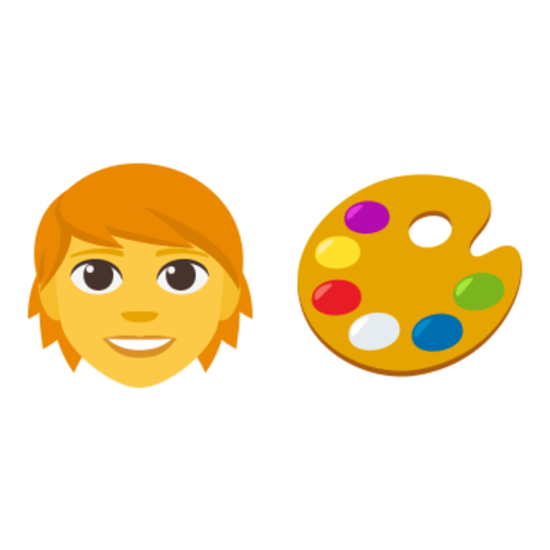 🧑🎨 Emoji Domain EmojiOne rendering