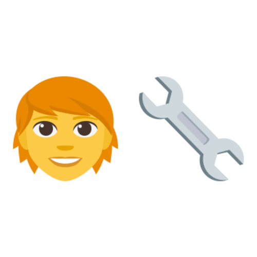 🧑🔧 Emoji Domain EmojiOne rendering