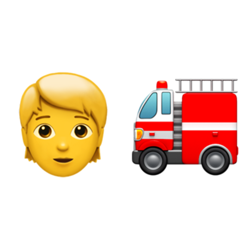 🧑🚒 Emoji Domain iOS rendering