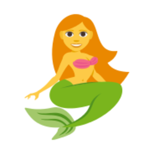 🧜 Emoji Domain EmojiOne rendering