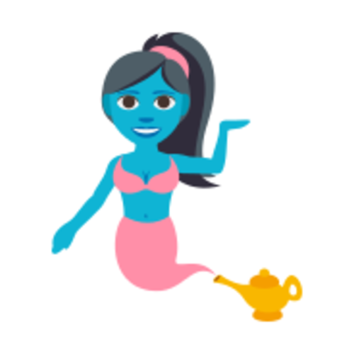 🧞‍♀ Emoji Domain EmojiOne rendering