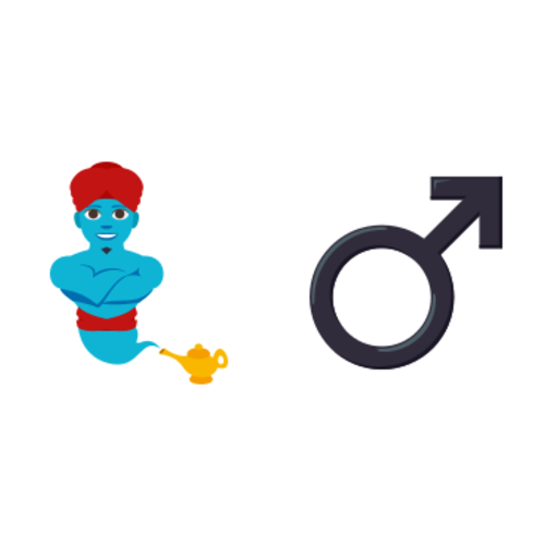 🧞♂ Emoji Domain EmojiOne rendering