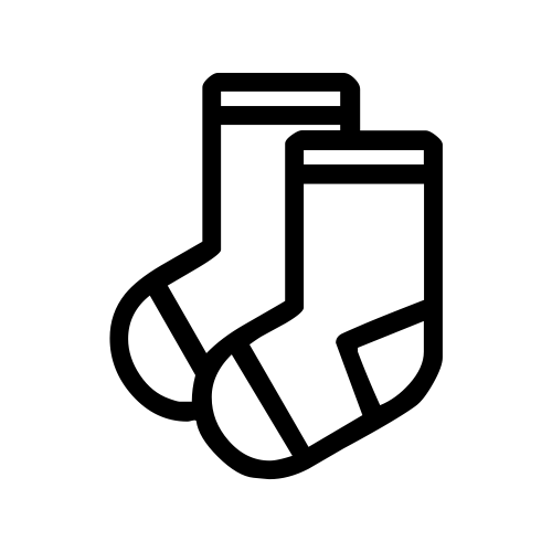 🧦 Emoji Domain black and white Symbola rendering