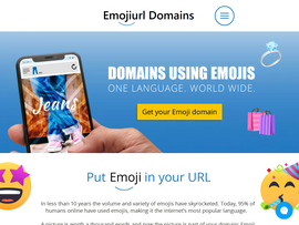 ☑.ws emoji domain screenshot