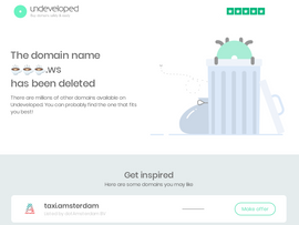 ☕☕☕.ws emoji domain screenshot