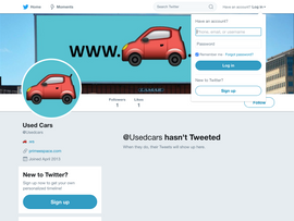 🚗.ws emoji domain screenshot