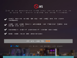 🚱.ws emoji domain screenshot