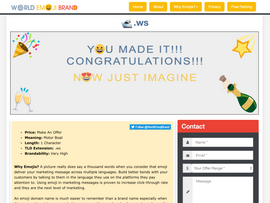 🛥.ws emoji domain screenshot